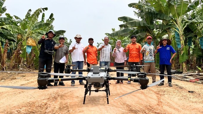Halo Robotics Perkenalkan Drone Kargo: Solusi Modern untuk Distribusi Hasil Panen. Foto : viralsumsel.com