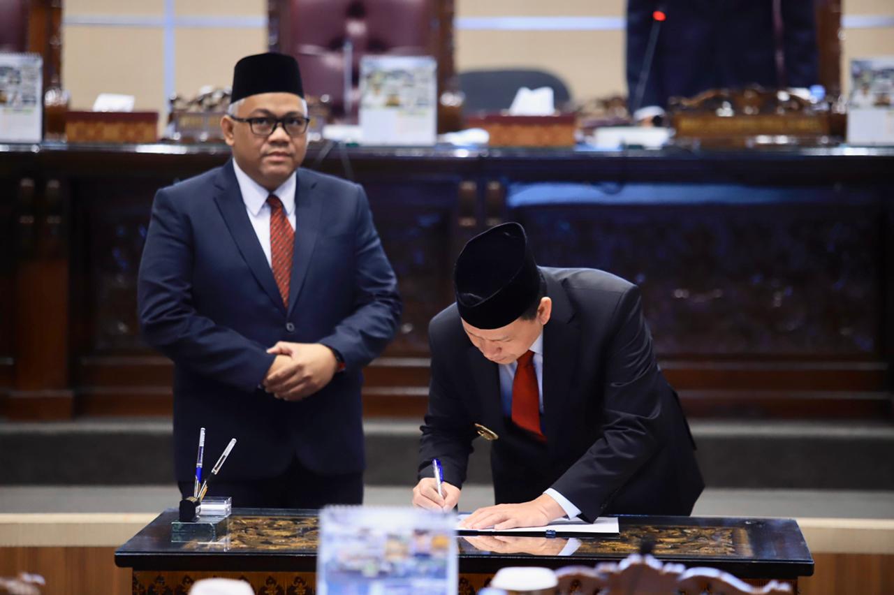 DPRD-Pemprov Sumsel Sepakati Perubahan KUA-PPAS APBD Tahun Anggaran 2024. Foto : viralsumsel.com /ril