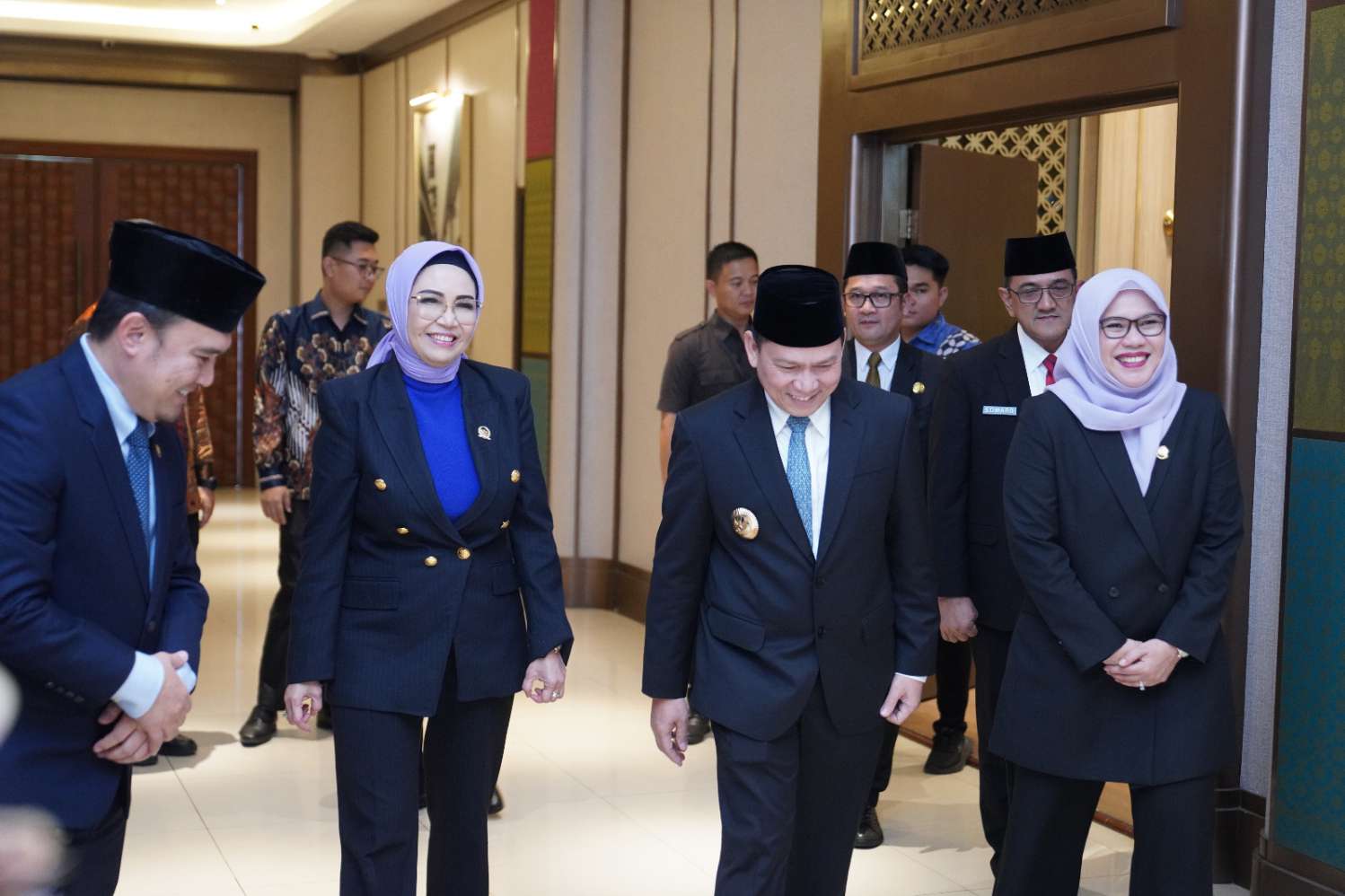 DPRD Provinsi Sumsel bersama Gubernur Setujui Raperda Provinsi Sumsel Tentang PT.Bank Pembangunan Daerah Sumsel dan Bangka Belitung (Perseroda). Foto : viralsumsel.com /ril