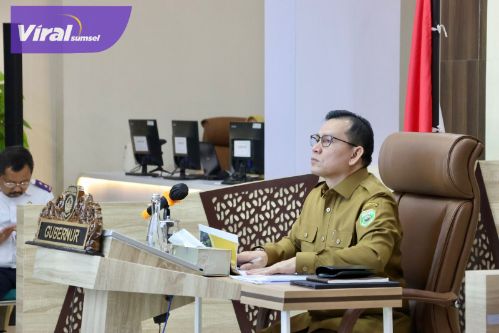 Pj Gubernur Elen Setiadi Ikuti Rakor Pengendalian Inflasi di Daerah 2024 yang Diselenggarakan Kemendagri. Foto : viralsumsel.com /win