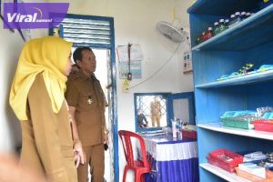 Pj Bupati OKI Cek Layanan Kesehatan Pastikan Berjalan Baik. Foto : viralsumsel.com /zep