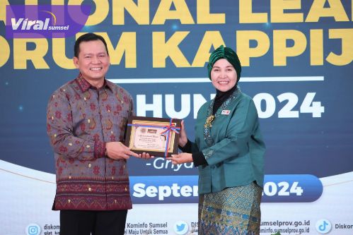 Pj Gubernur  Elen Setiadi Harapkan Peserta Rapimnas dan NLF KAPPIJA 21 Bawa Kemajuan Untuk Sumsel. Foto : viralsumsel.com /win