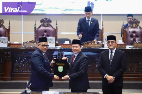 DPRD-Pemprov Sumsel Sepakati Perubahan KUA-PPAS APBD Tahun Anggaran 2024. Foto : viralsumsel.com /ril