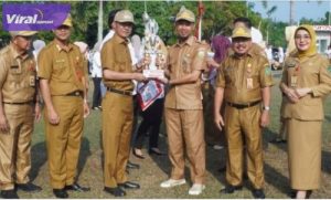 Apel Mingguan di Halaman Kantor Pemerintah Kota Prabumulih. Foto : viralsumsel.com /man