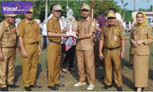 Apel Mingguan di Halaman Kantor Pemerintah Kota Prabumulih. Foto : viralsumsel.com /man