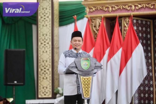 Pj Gubernur Elen Setiadi Gelar Syukuran Bersama Kafilah MTQ ke-XXX, Sumsel Berhasil Torehkan Prestasi Juara Masuk 5 Besar Nasional. Foto : viralsumsel.com /win