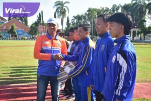 Peringatan Haornas, Pemkab OKI Beri Apresiasi 28 Atlet dan Pelatih Berprestasi. Foto : viralsumsel.com /zep