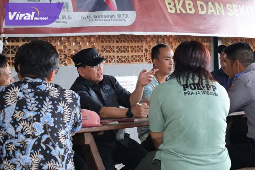 Pj Wali Kota Palembang Pastikan Tata Letak Parkir di BKB Segera Dirapikan. Foto : viralsumsel.com /ril
