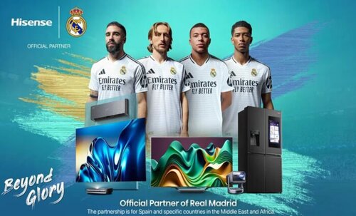 Ilustrasi Hisense Official Partner of Real Madrid. Foto: viralsumsel.com