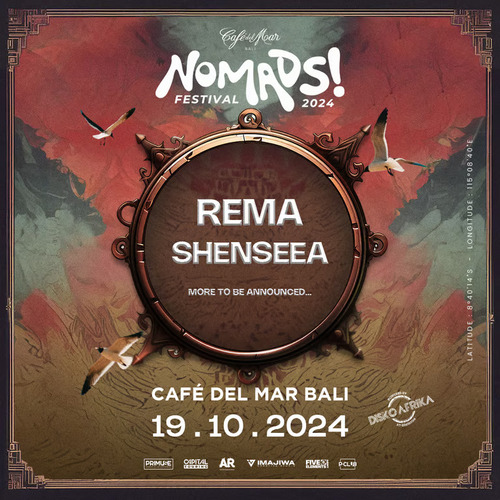 NOMADS! Festival 2024: REMA dan Shenseea Siap Panaskan Panggung di Bali. Foto : viralsumsel.com