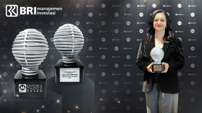 Produk Reksa Dana BRIF Milik BRI-MI Raih Penghargaan Product Enhancement of the Year 2024. Foto : viralsumsel.com