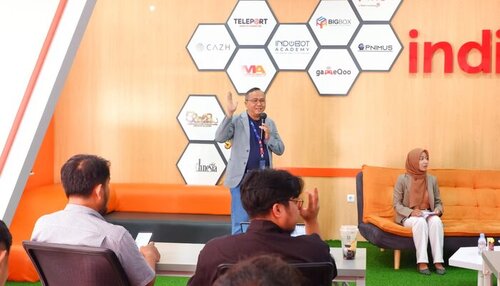 Dokumentasi Acara Ecosystem Dialogue, Indigo X Telkom. Foto: viralsumsel.com