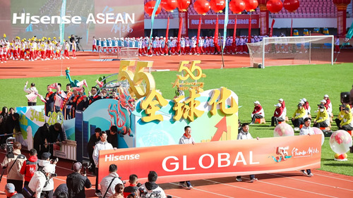 Hisense 55 Tahun: Membangun Perusahaan Terkemuka dan Meraih Merek Kelas Dunia. Foto : viralsumsel.com