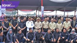 Pj Wali Kota Palembang Hadiri Apel Siaga Pengawasan Pilkada Sumsel Tahun 2024. Foto : viralsumsel.com /nto