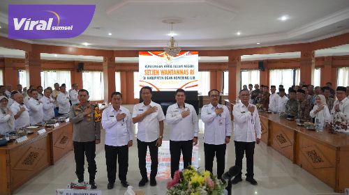 Wantannas Cek Cooling System Pilkada Serentak di OKI. Foto : viralsumsel.com /zep