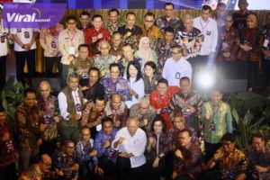 Pj Gubernur Elen Setiadi Hadiri Serah Terima BMN Kementerian PUPR Tahun 2024. Foto : viralsumsel.com /win
