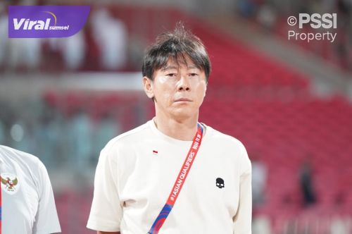 Pelatih Kepala Timnas Indonesia Shin Tae-yong. Foto : viralsumsel.com/pssi