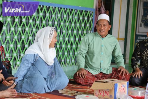 KH Muhammad Isa : Hj Lucianty Punya Niat Tulus untuk Muba. Foto: viralsumsel.com/ril