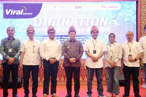 Pj Gubernur Elen Setiadi Resmi Buka Digital Financial Innovation Day 2024. Foto : viralsumsel.com /win Pj Gubernur Elen Setiadi Resmi Buka Digital Financial Innovation Day 2024. Foto : viralsumsel.com /win