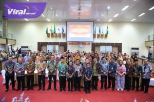 Pj Gubernur Elen Setiadi  Dorong Para Kepala Daerah Se-Sumsel Tingkatan Kemampuan Para Guru Dengan Metode Pembelajaran Gasing. Foto : viralsumsel.com ./ril