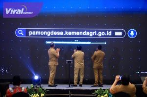 Pj Gubernur Elen Setiadi Hadiri Rakornas Keberlanjutan LMS Pamong Desa Tahun 2024 Digelar Oleh Kemendagri. Foto : viralsumsel.com /win