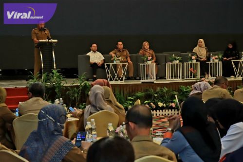 Permudah Pemetaan dan Evaluasi, Kadisdik Palembang Gelar Pelatihan Rapor Pendidikan. Foto : viralsumsel.com/ril