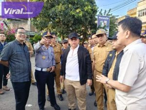 Pasar Lemabang Bakal Dirapikan, Tempat Parkir dan Akses Lalu Lintas Jadi Sorotan Pj Wali Kota Palembang. Foto: viralsumsel.com/nto