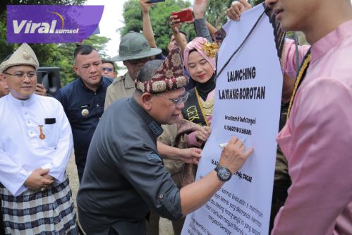 Lawang Borotan Destinasi Wisata Berbasis Sejarah dan Budaya di Palembang. Foto : viralsumsel.com /nto