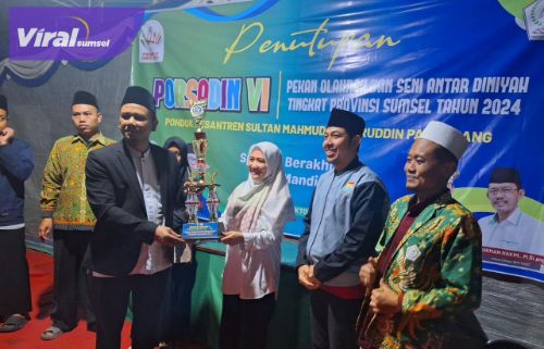 Kontingen Palembang Sukses Juara Umum 1 Porsadin Sumsel 2024. Foto : viralsumsel.com /nto