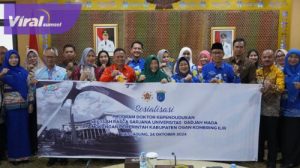UGM Tawarkan Peluang Studi Lanjutan Program Doktor Bagi ASN Pemkab OKI. Foto : viralsumsel.com /zep