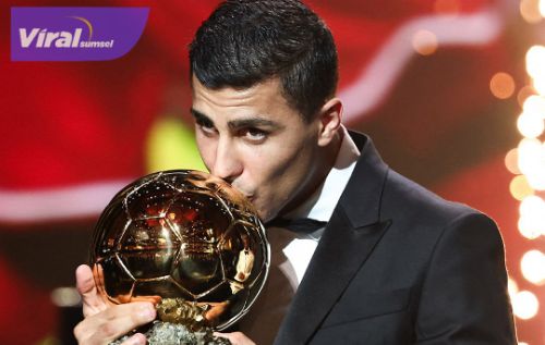 Ukir Sejarah, Rodri Raih Penghargaan Ballon d'Or 2024. Foto : twitermancity