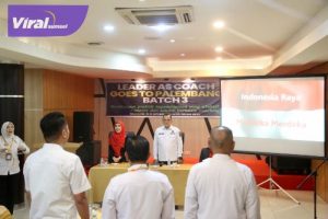 Sekda Edward Candra Buka Leader As Coach Sebagai Sarana Tingkatkan Kapasitas SDM Jajaran ASN Pemprov Sumsel. Foto : viralsumsel.com /win