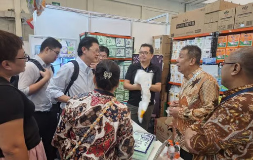 Negosiasi Perluasan Pasar Ekspor OTO Adult Diapers ke Taiwan dengan Everrising Group. Foto: viralsumsel.com