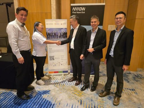 Evlin CEO Indogo - anggota Starfindo Menghadiri dan Mendukung Acara AIoT dan EVTech oleh Arrow.id. Foto: viralsumsel.com