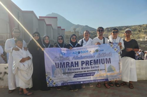 Cerita Wafda Saifan dan Keluarga dalam Beribadah Umrah, Yuk Simak Keseruannya. Foto : viralsumsel.com