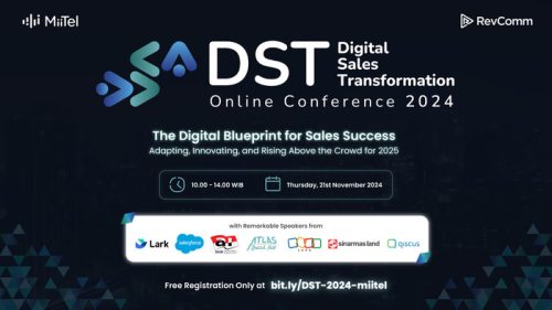 Siapkan Sales Hadapi Transformasi Digital, RevComm Hadirkan Konferensi Online Gratis, Daftar Sekarang. Foto: viralsumsel.com