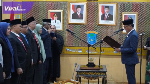 Mutasi Pejabat OKI Prosedural, Bebas Kepentingan Politik. Foto : viralsumsel.com /zep