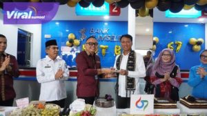Rayakan HUT ke-67, Bank Sumsel Babel Gandeng UMKM agar Naik Kelas. Foto : viralsumsel.com /zep
