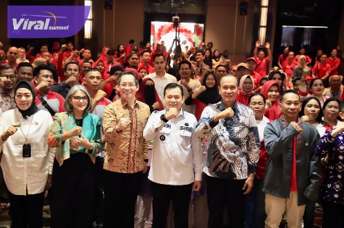Pj Gubernur Elen Setiadi Dorong Pembinaan UMKM Untuk Menekan Angka Kemiskinan Sumsel . Foto : viralsumsel.com/win