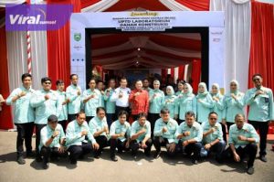 Pj Gubernur Elen Setiadi Harapkan Kehadiran BLUD UPTD Laboratorium Bahan Konstruksi  Mampu Tiingkatan Kualitas Infrastruktur di Sumsel . Foto : viralsumsel.com /win