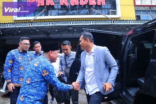 Dr. Cheka Virgowansyah Gantikan A Damenta Sebagai Pj Walikota Palembang. Foto : viralsumsel.com /ril
