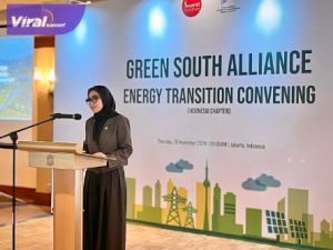 Amaliah Sobli Soroti Potensi Energi Terbarukan Lokal dalam Acara Green South Alliance. Foto: viralsumsel.com/ril