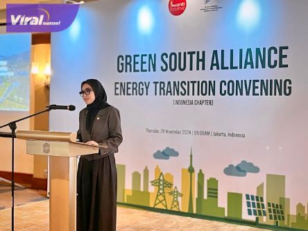 Amaliah Sobli Soroti Potensi Energi Terbarukan Lokal dalam Acara Green South Alliance. Foto: viralsumsel.com/ril