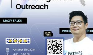 Menggali Lebih Dalam Strategi Sukses Dunia Media Digital. Maxy Academy Hadirkan Ferry Bayu, Sang Visioner di Balik Vritimes. Foto: viralsumsel.com