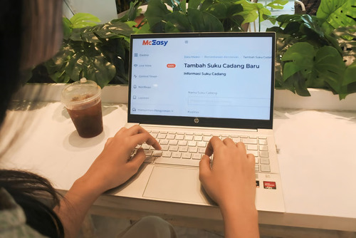 McEasy Luncurkan Pengelolaan Suku Cadang Berbasiskan Teknologi IoT. Foto: viralsumsel.com