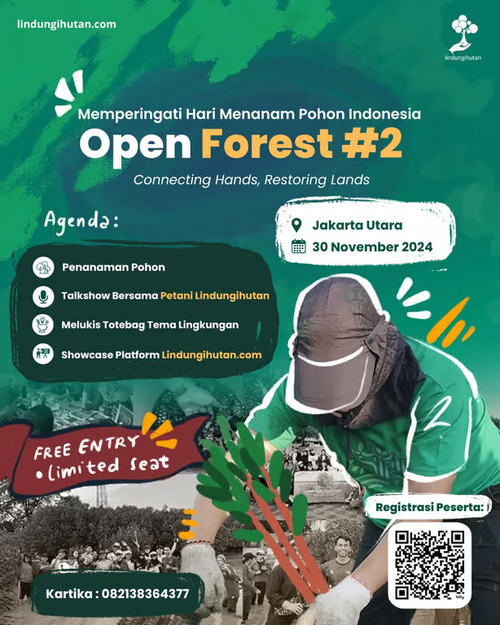 Open Forest #2: Connecting Hands, Restoring Lands. Foto: viralsumsel.com