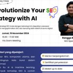 Kenalkan AI dalam Strategi Digital Marketing, MAXY Academy Gelar Webinar SEO dengan AI Gratis. Foro: viralsumsel.com