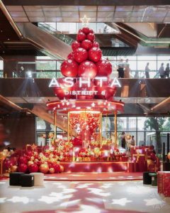 Semarak Liburan Akhir Tahun di ASHTA District 8: Glimmering Noël. Foto: viralsumsel.com