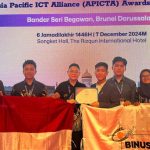 Mahasiswa School of Computer Science BINUS UNIVERSITY Raih Merit Award dalam Ajang APICTA 2024. Foto: viralsumsel.com