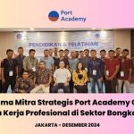 Bersama Mitra Strategis Port Academy Cetak Tenaga Kerja Profesional di Sektor Bongkar Muat. Foto : viralsumsel.com